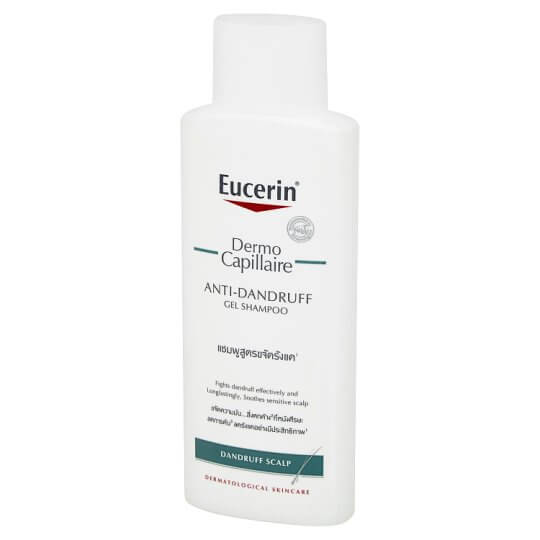 แชมพูขจัดรังแค ยี่ห้อไหนดี Eucerin Dermo Capillaire Anti-Dandruff Shampoo