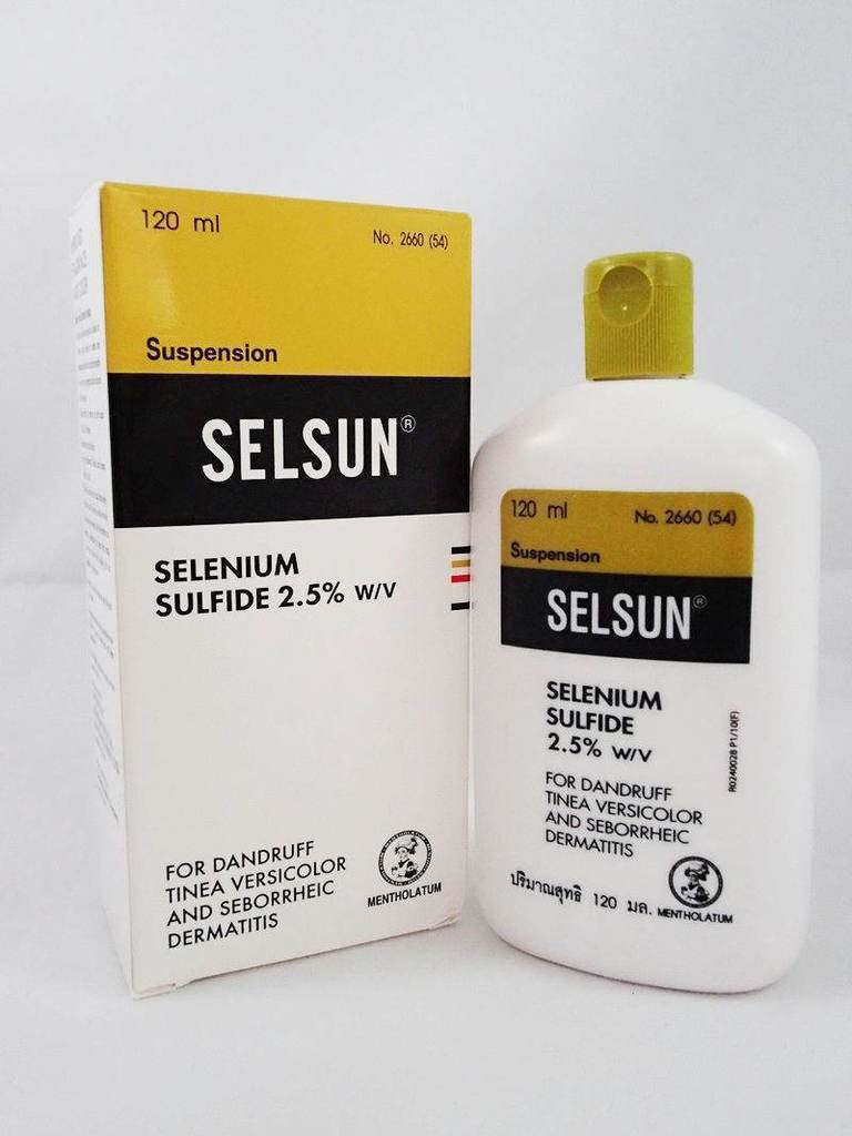 แชมพูขจัดรังแค ยี่ห้อไหนดี Selsun Anti Dandruff Shampoo