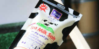 Yoko Spa Milk Salt สครับขัดผิวขาว