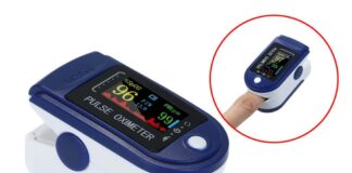 Suoer รุ่น Fingertip Oximeter เครื่องวัดความอิ่มตัวของออกซิเจน