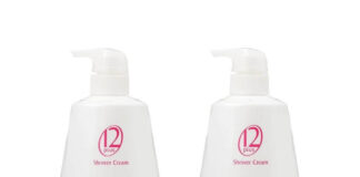 สบู่ผิวขาว 12 Plus Snail Whitening Shower Cream