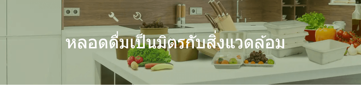 MVI Ecopack ผู้ผลิตหลอดดูดดื่มที่เป็นมิตรกับสิ่งแวดล้อม