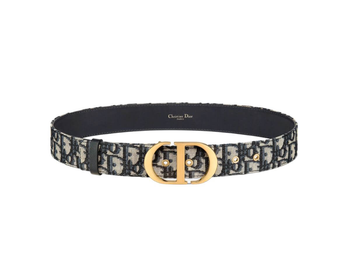 เข็มขัดผู้ชาย แบรนด์ Dior รุ่น 30 Montaigne Belt