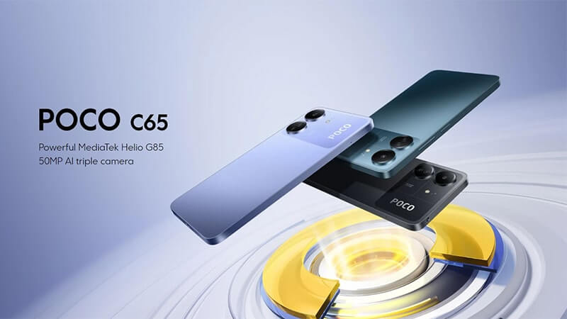 Xiaomi POCO C65 สมาร์ทโฟน หน้าจอ 6.74 นิ้ว