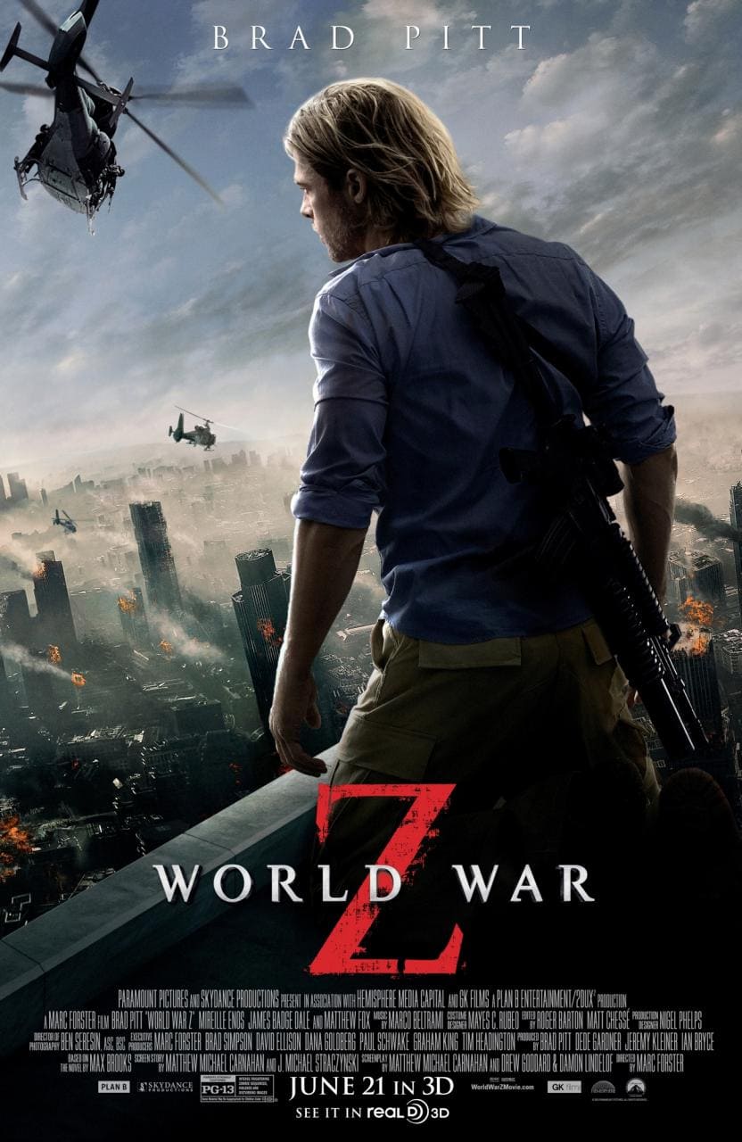 World War Z มหาวิบัติสงคราม Z หนังซอมบี้ น่าดูปี 2024 ลุ้นระทึกครบทุกสไตล์การเอาชีวิตรอด