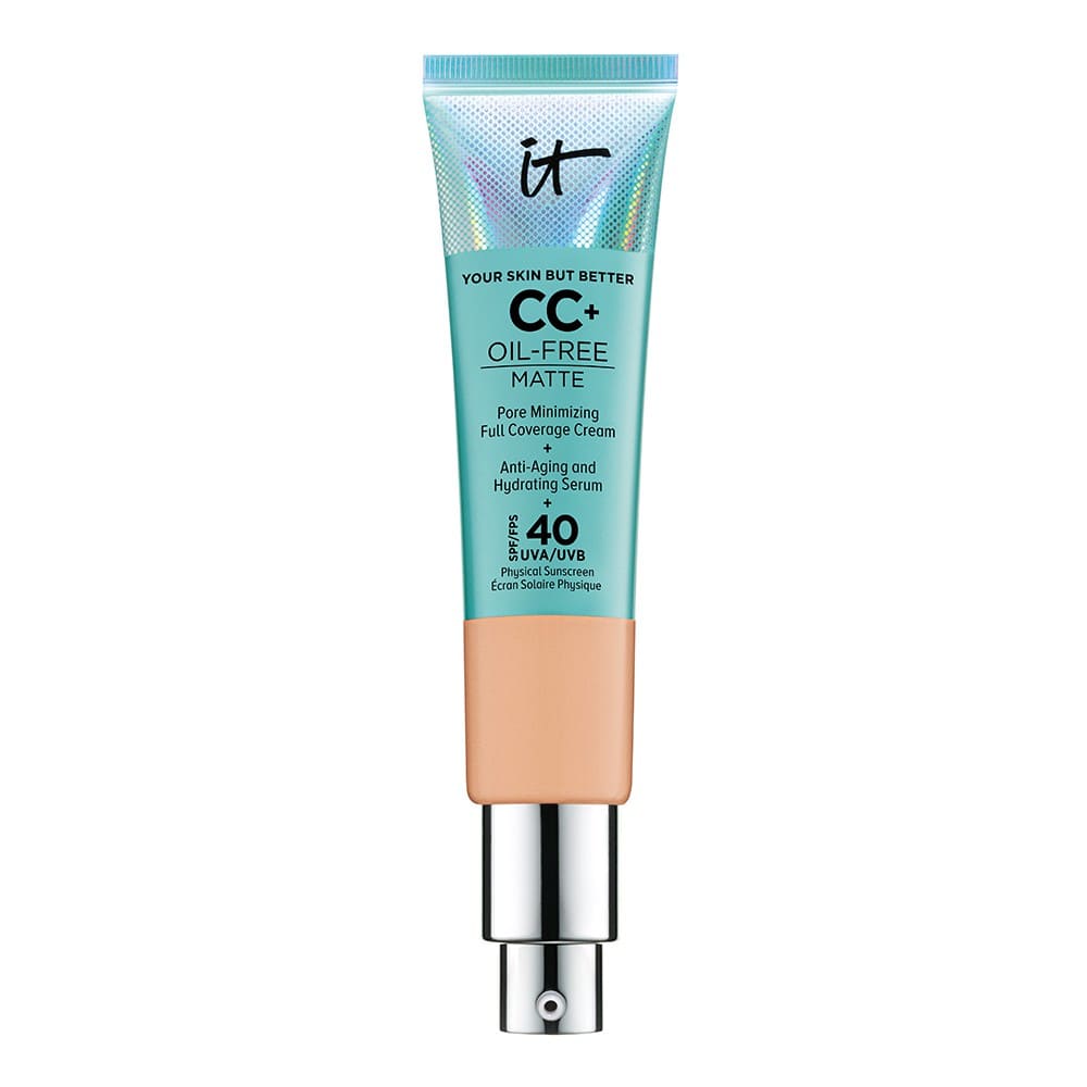 iT COSMETICS Your Skin But Better™ CC+™ Oil Free Matte SPF 40+ CC Cream ปกปิดริ้วรอยพร้อมดูดซับมัน