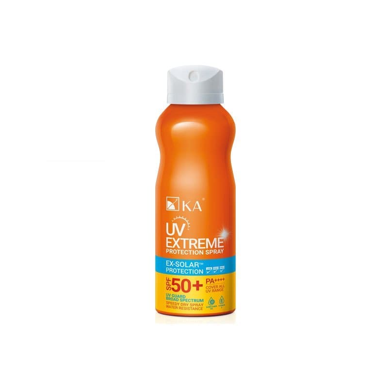 KA UV Extreme Protection Spray SPF50+ PA+++ สเปรย์กันแดด ฉีดให้สัมผัสผิวเย็นสบายตลอดวัน