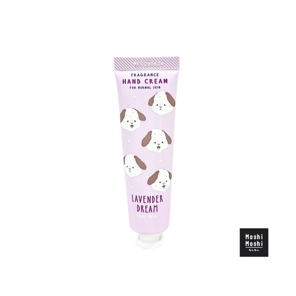 Moshi Moshi Hand Cream แฮนด์ครีม ผลิตคิดค้นขึ้นสำหรับผู้มีอาการผิวแพ้ง่าย ทามือและซอกเล็บได้ทุกจ