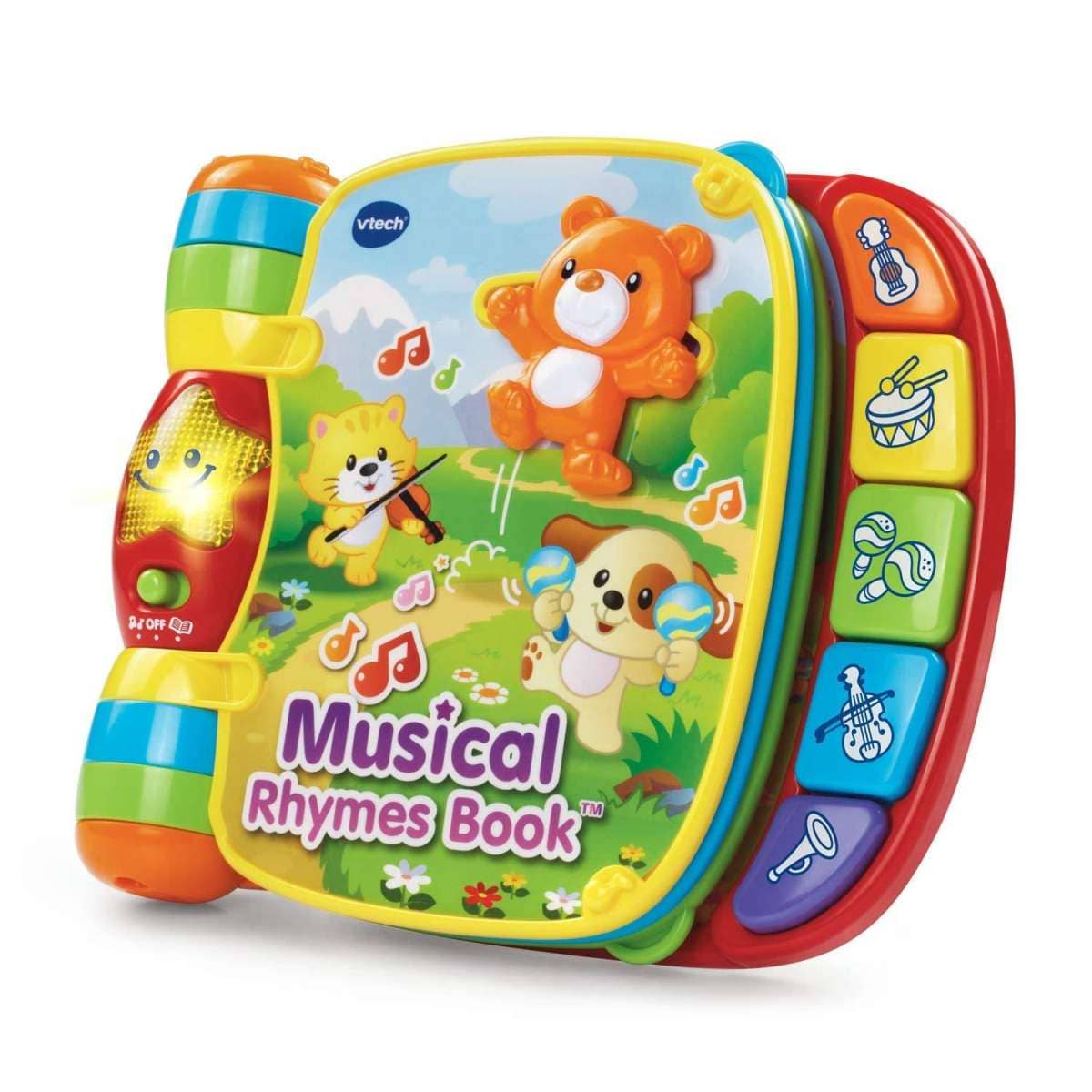 VTech Musical Rhymes book ของเล่นเสริมพัฒนาการเด็ก เพิ่ม IQ และ EQ พัฒนาความรู้ทางเสียงและการออกภาษา