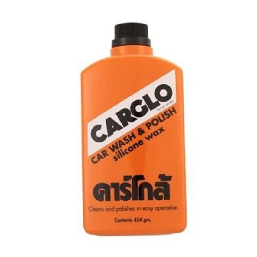 Carglo Carwash & Polish Silicone Wax น้ำยาล้างรถ ถนอมผิวรถเพิ่มความเงางามไปในตัว