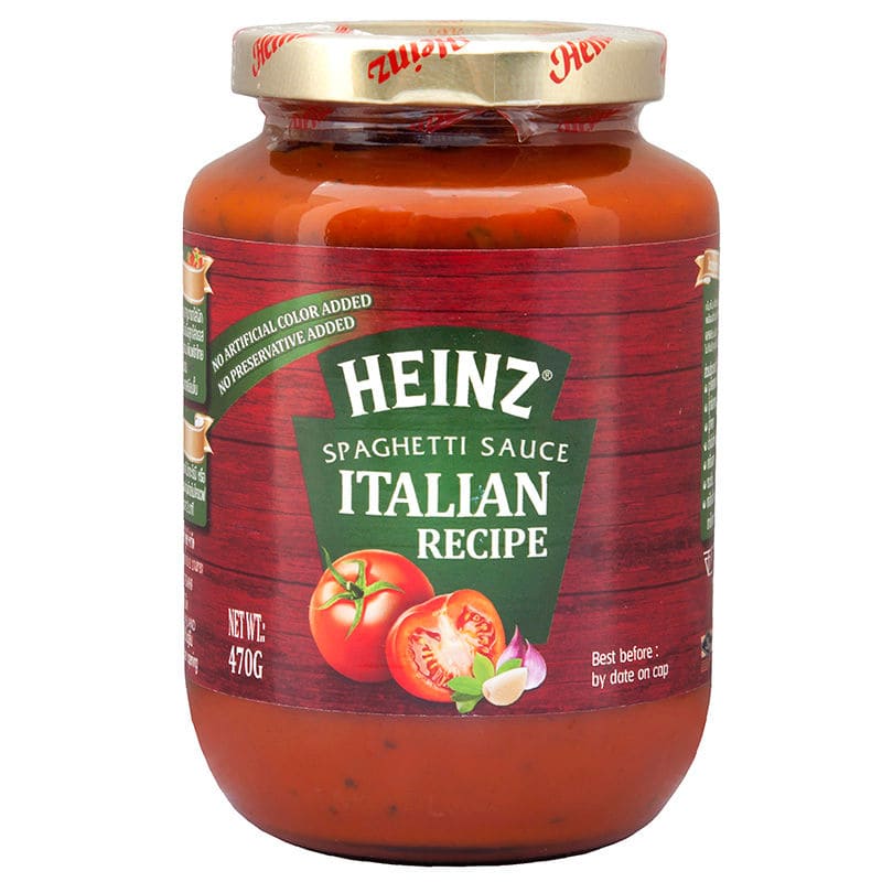 HEINZ Spaghetti Sauce ซอสปรุงสำเร็จ สายสปาเก็ตตี้ต้องไม่พลาดตัวซอสสูตรอิตาเลียน