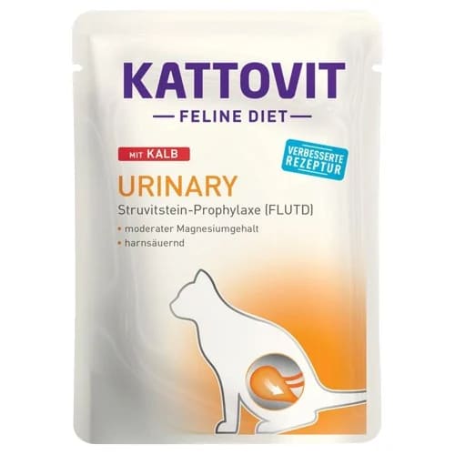 Kattovit Feline Diet Urinary อาหารแมวโรคนิ่ว เพิ่มคุณค่าโภชนาการ รักษาสมดุลสุขภาพให้แมวดูแข็งแรงตลอด