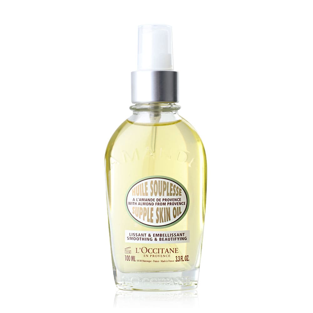 L'Occitane Almond Supple Skin Oil ออยล์ทาผิว สารสกัดจากอัลมอนด์และคาเมลลินา