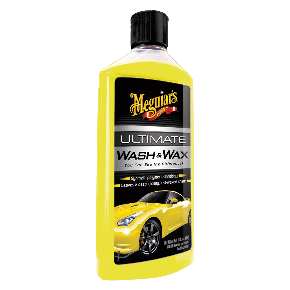 Meguiar's Ultimate Wash & Wax รุ่น G177475 น้ำยาล้างรถ ไม่ทิ้งรอยคราบหลังล้างทำความสะอาด