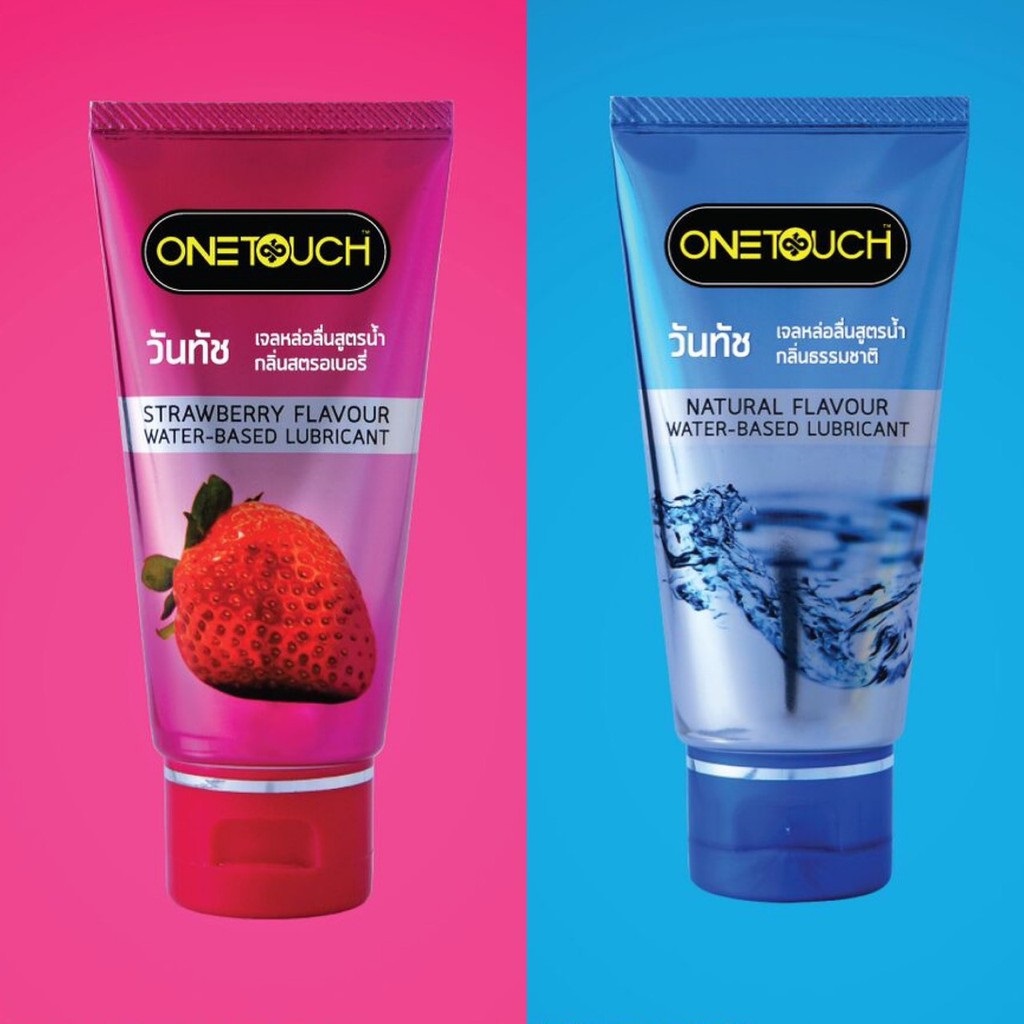 Onetouch Gel Natural เจลหล่อลื่น สร้างสัมผัสการทำกิจกรรมร่วมกันได้รู้สึกเพลินตลอดคืน