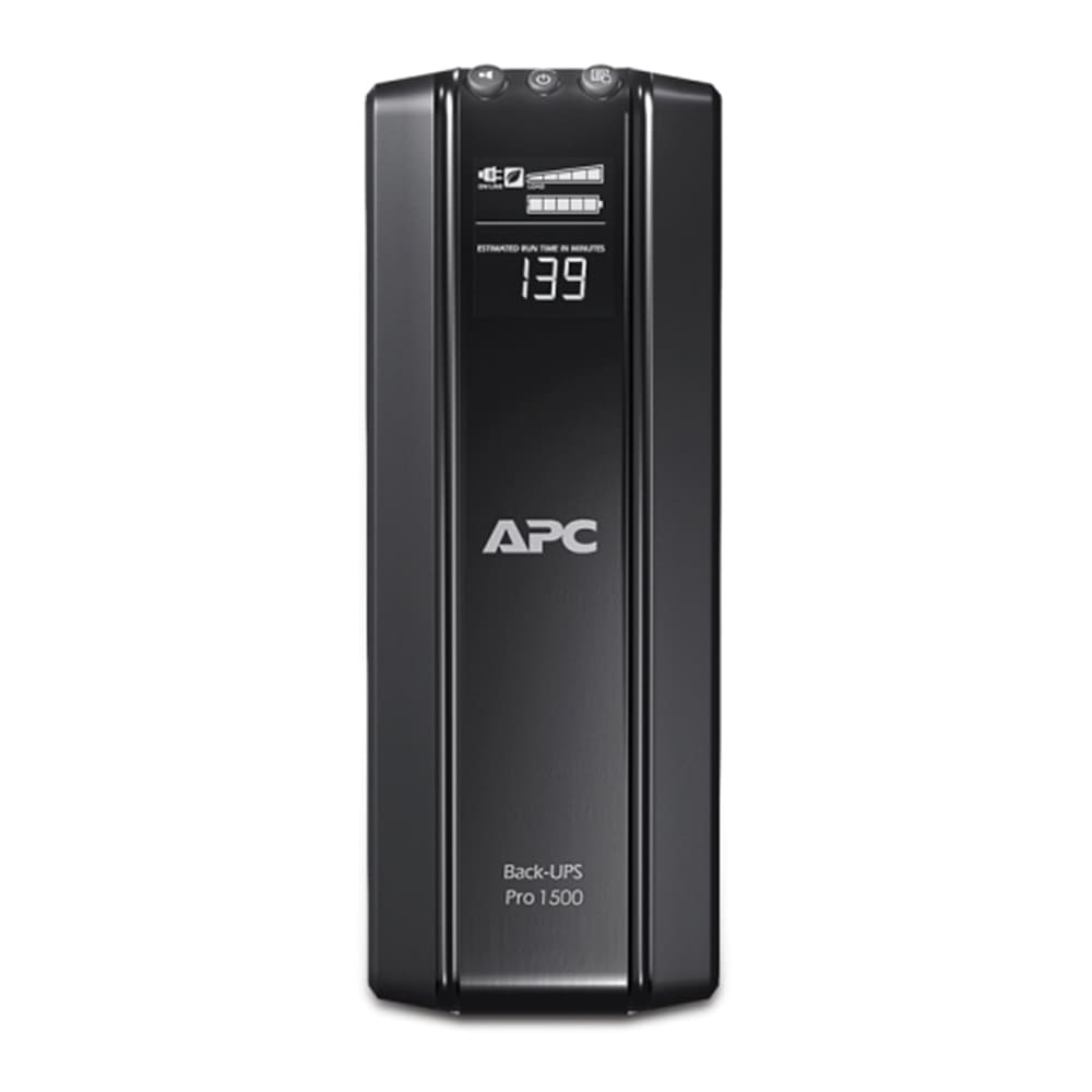 APC BR1500GI เครื่องสำรองไฟ UPS ควบคุมแรงดันไฟทั้งเข้าออกได้เสถียรราบรื่น