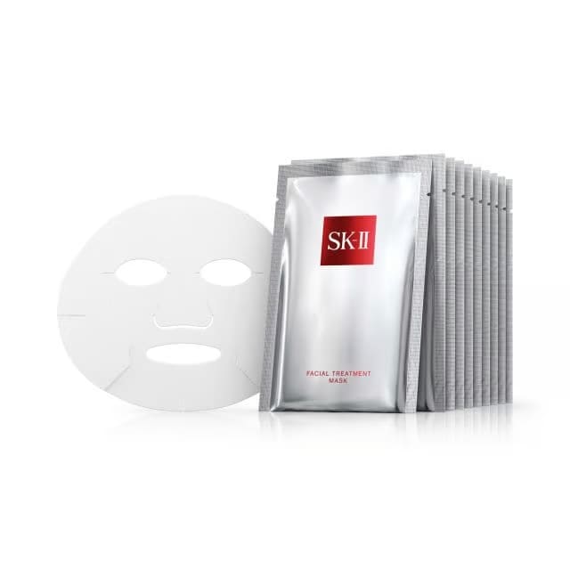 SK-II Facial Treatment Mask แผ่นมาส์กหน้า สูตรของตัวแผ่นมาส์กอุดมไปด้วยสารสกัดธรรมชาติ